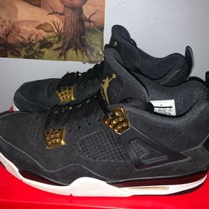 Jordan 4 gold royalty